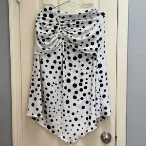 Polka dot skirt